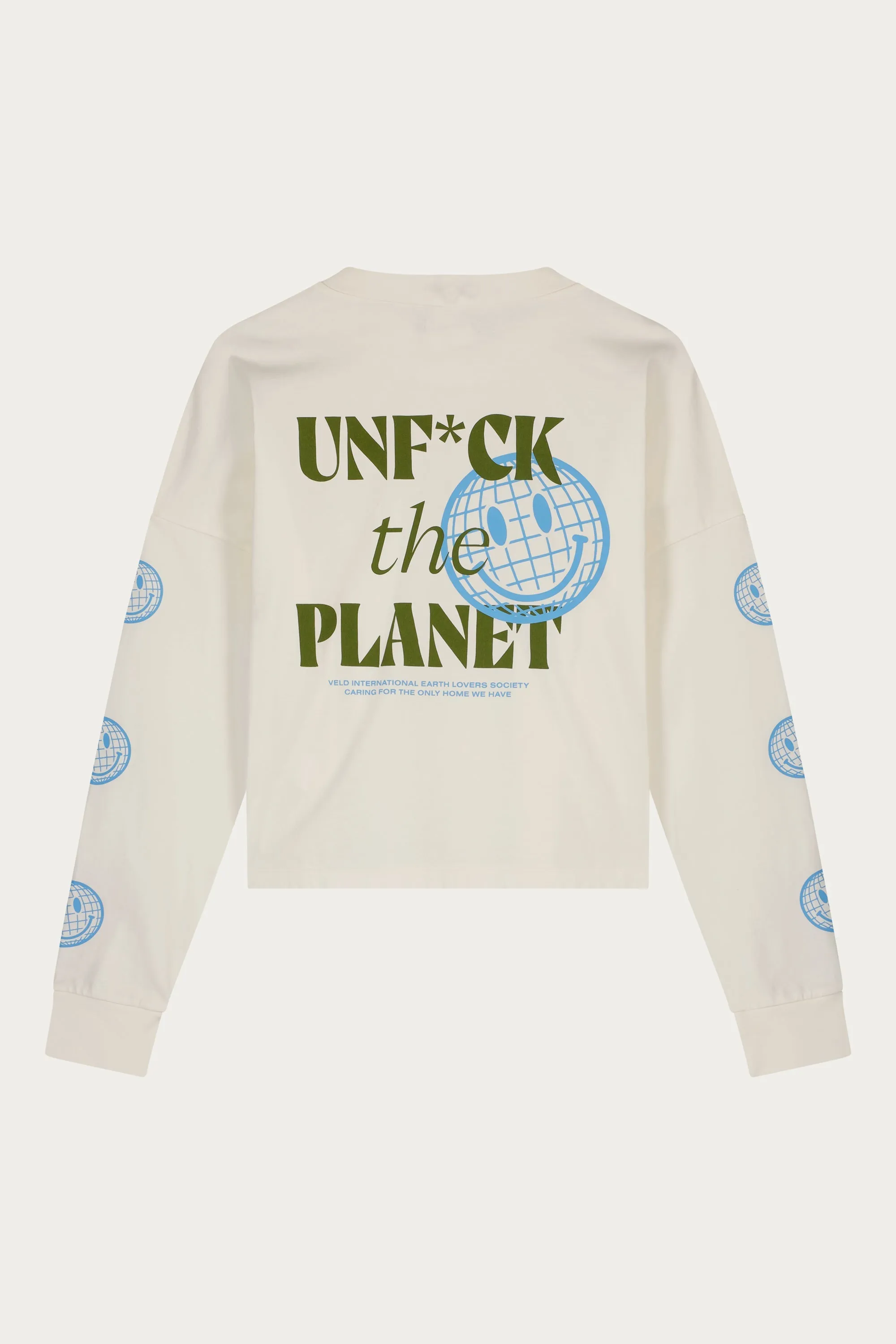 Vondel Earth Lovers Long Sleeve T-Shirt Natural