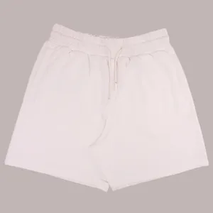 White Unisex Premium Terry Shorts