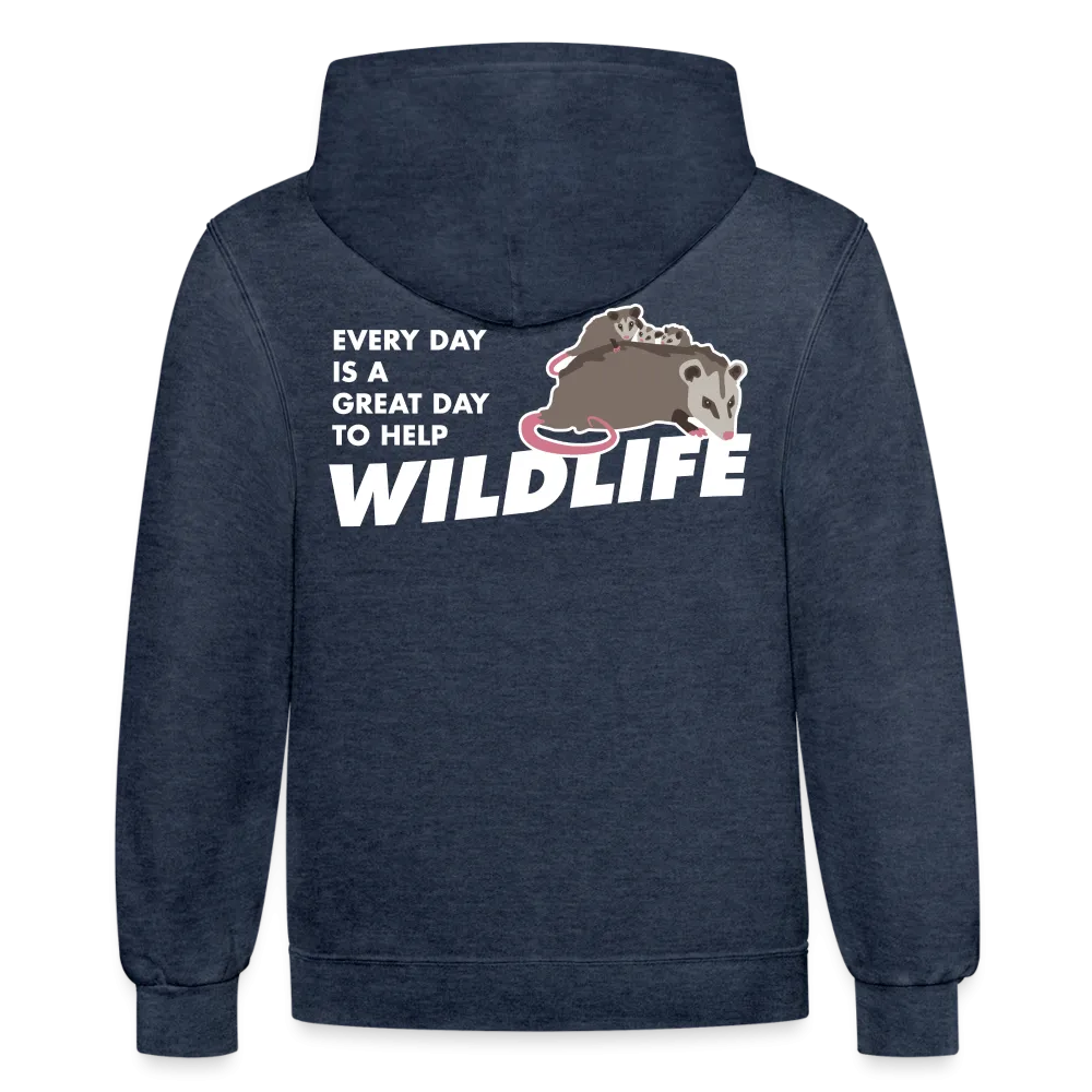 WHS Wildlife Contrast Hoodie