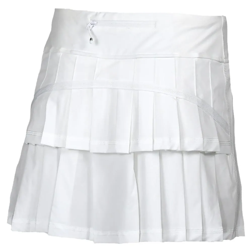 Womens Performance Tennis Skort White